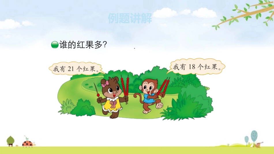 《谁的红果多》生活中的数PPT课件[北师大版一年级数学下册]_第3页