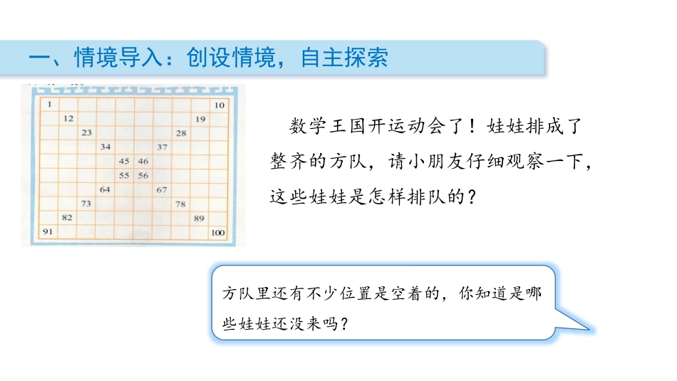 《做个百数表》生活中的数PPT课件[北师大版一年级数学下册]_第2页