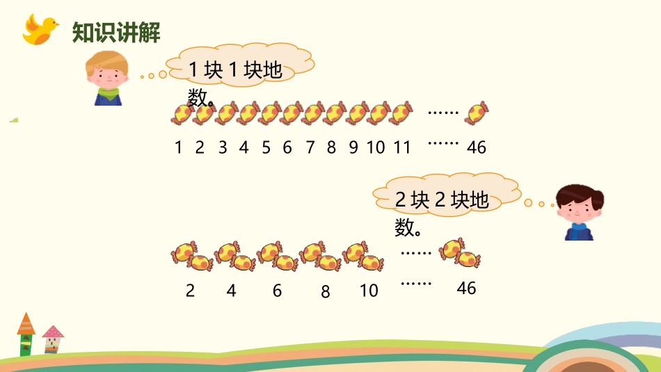 《有多少块糖》数一数与乘法PPT课件[北师大版二年级数学]_第3页