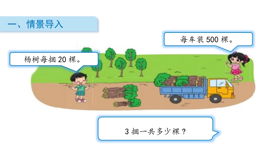 《小树有多少棵》乘与除PPT课件[北师大版三年级数学上册]_第2页