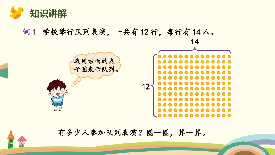《队列表演》乘法PPT课件[北师大版三年级数学下册]_第3页