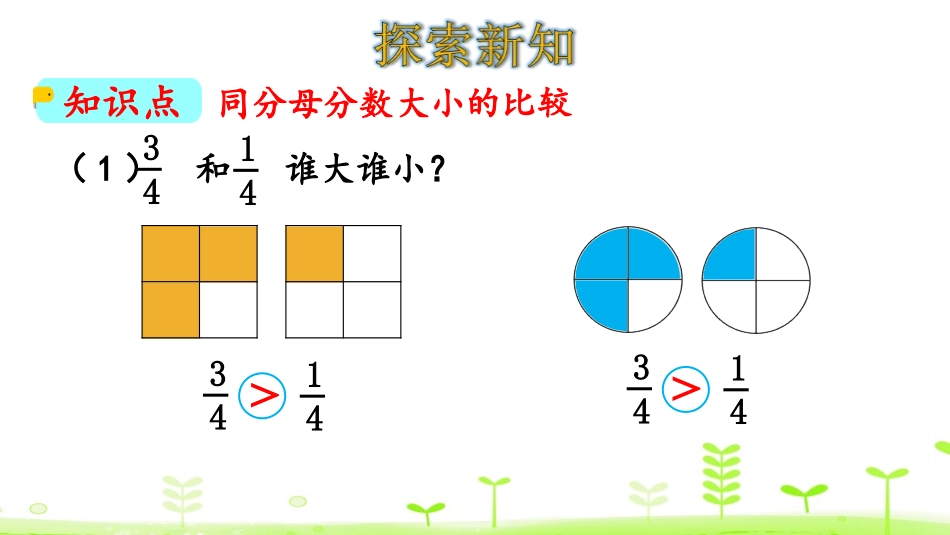 《比大小》认识分数PPT课件[北师大版三年级数学下册]_第3页