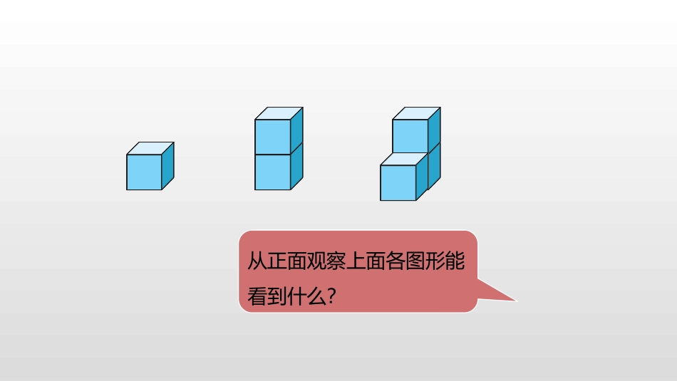 《看一看》观察物体PPT课件[北师大版四年级数学下册]_第3页