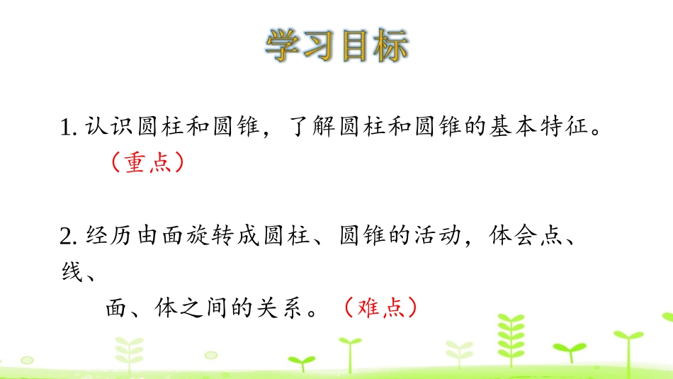 《面的旋转》圆柱与圆锥PPT(第1课时)PPT课件_第2页