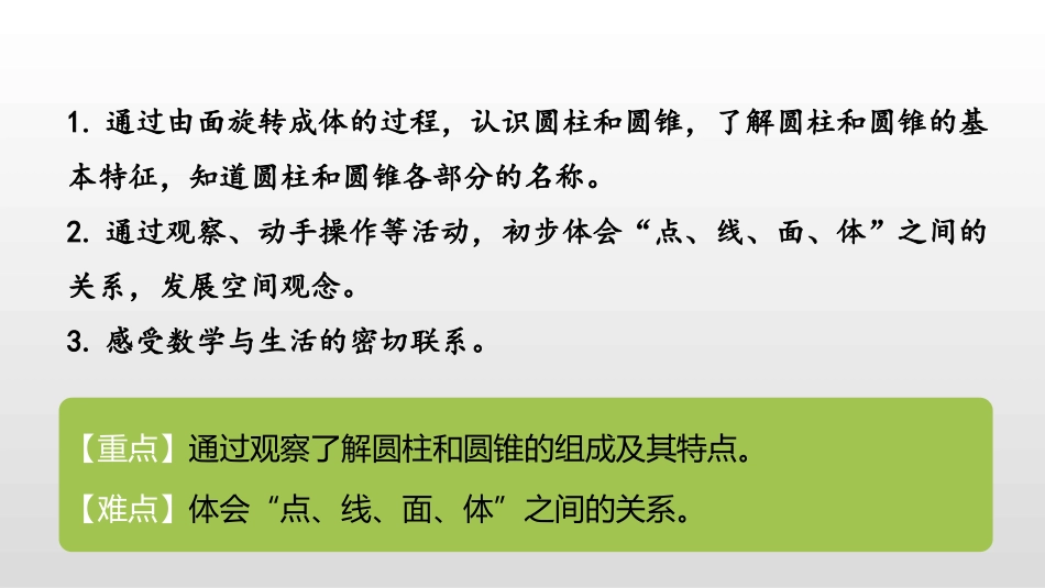 《面的旋转》圆柱与圆锥PPT课件(第1课时)[北师大版六年级数学]_第2页