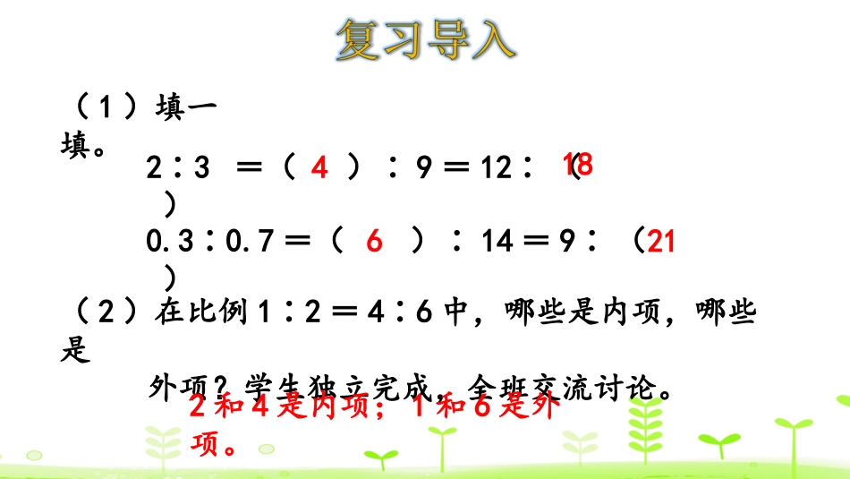 《比例的认识》比例PPT(第2课时)PPT课件_第3页