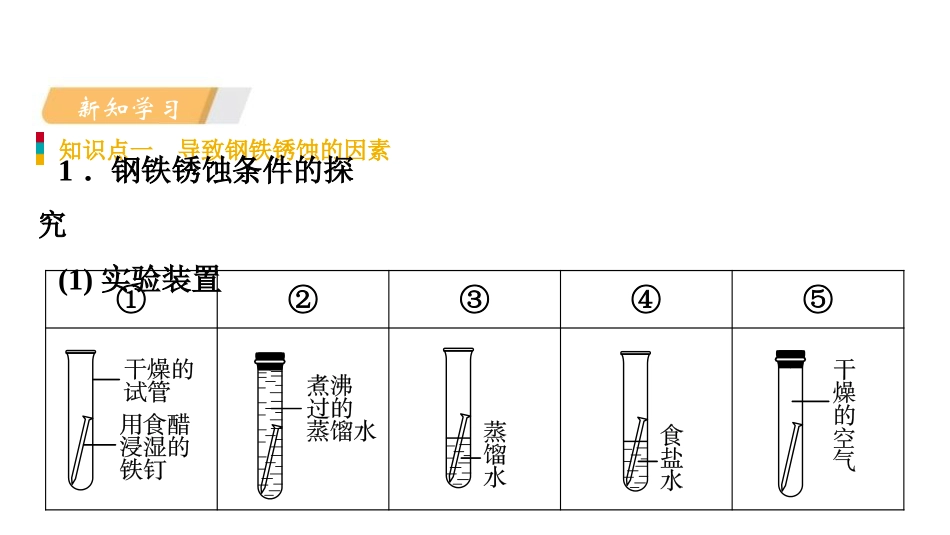 《钢铁的锈蚀与防护》金属PPT课件[鲁教版九年级化学下册]_第3页