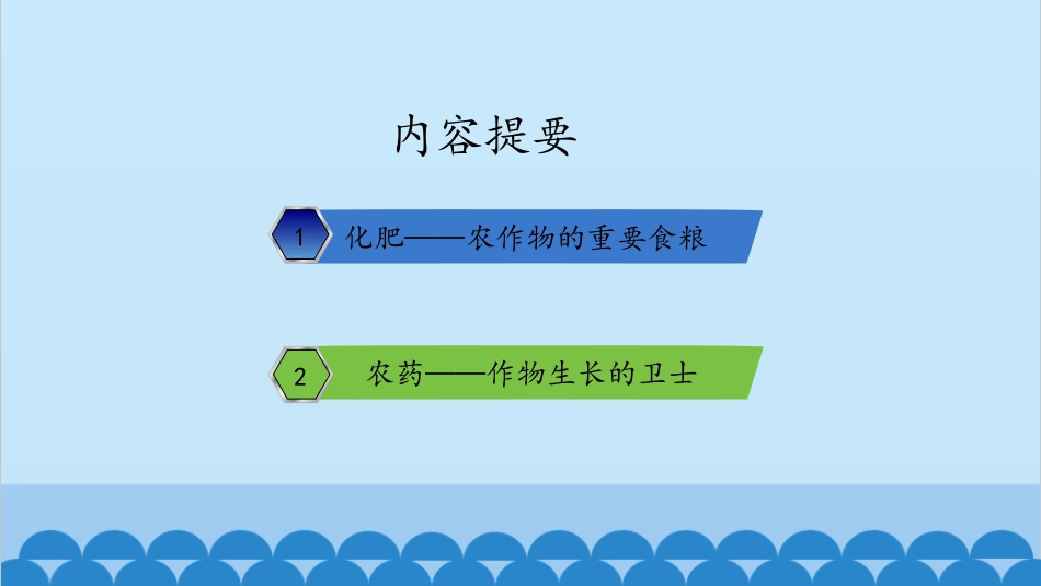 《化学与农业生产》化学与社会发展PPT课件[鲁教版九年级化学]_第2页