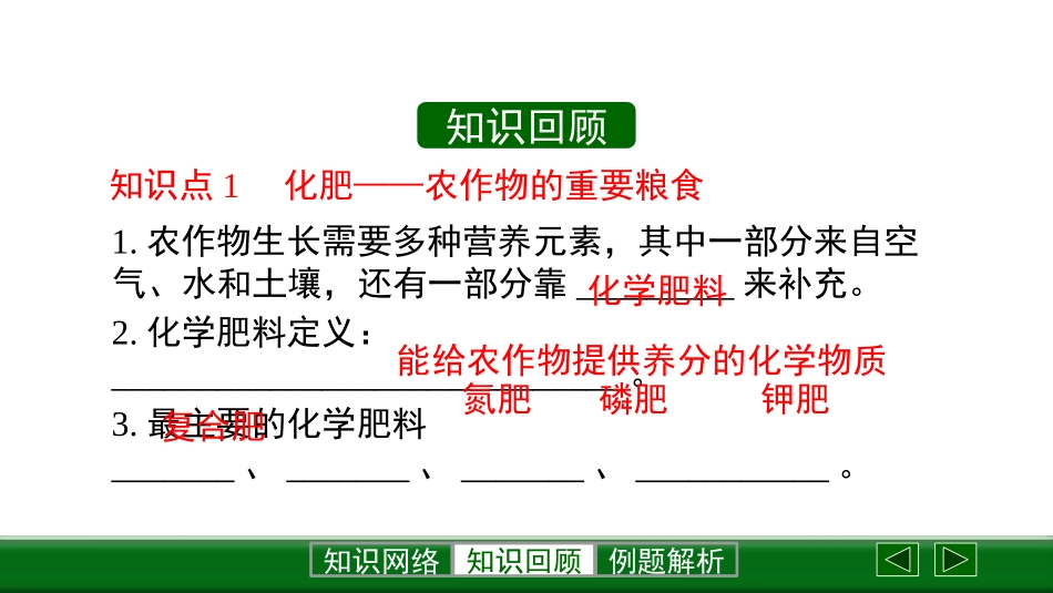 《化学与农业生产》化学与社会发展PPT教学课件[鲁教版九年级化学]_第3页