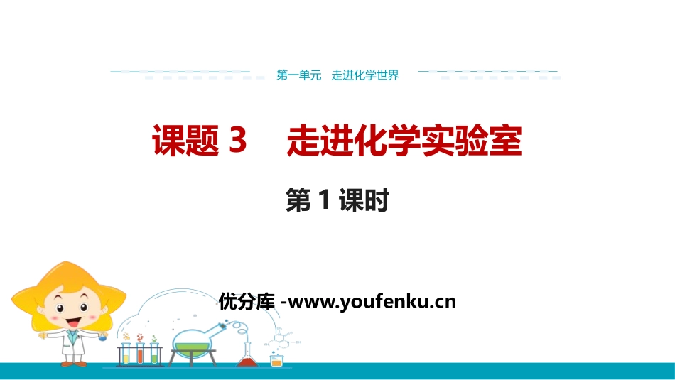 《走进化学实验室》走进化学世界PPT课件(第1课时)_第1页
