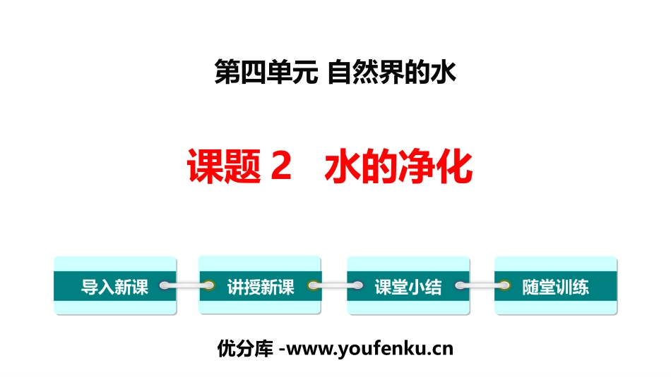 《水的净化》自然界的水PPT课件[人教版九年级化学上册]_第1页