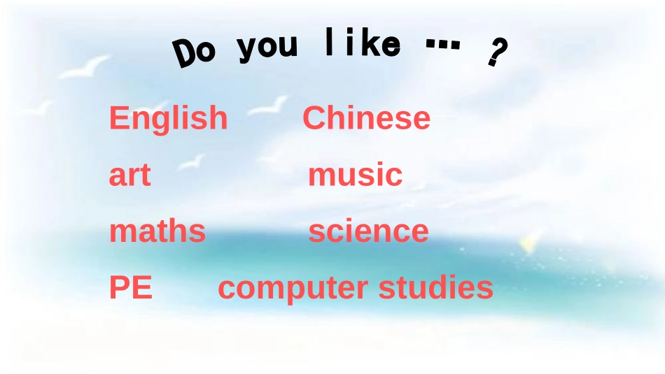 《Do you like running?》Hobbies PPT课件_第2页