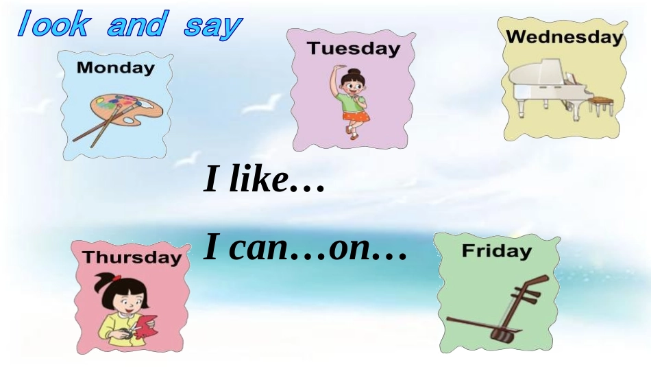 《What do you do on Saturday?》Days of the Week PPT课件_第3页