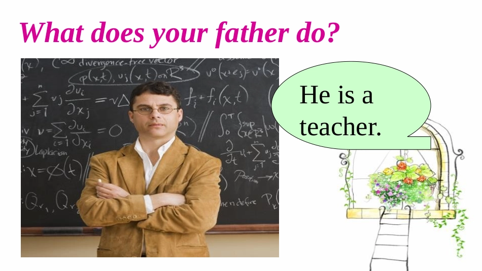 《What does your mother do?》Family PPT课件_第3页