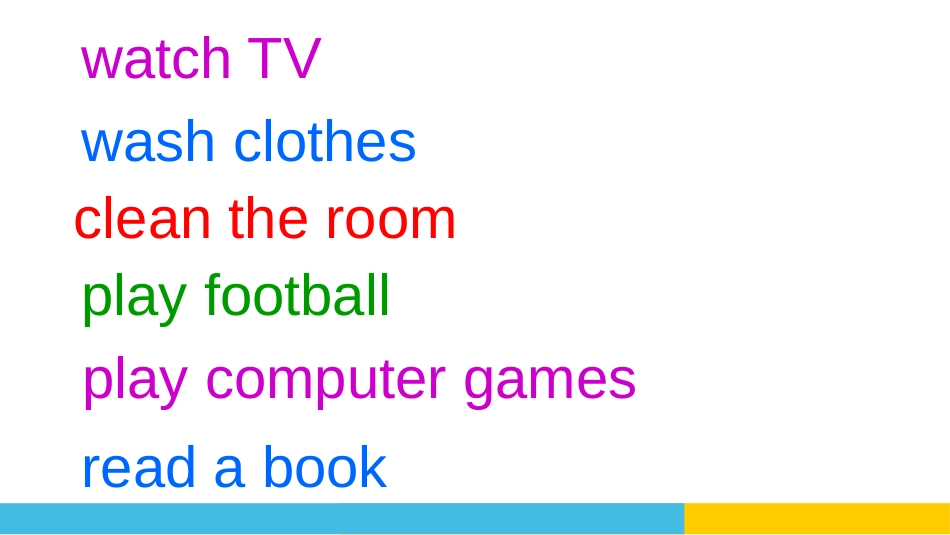 《Sometimes I do housework》Weekend PPT课件_第3页