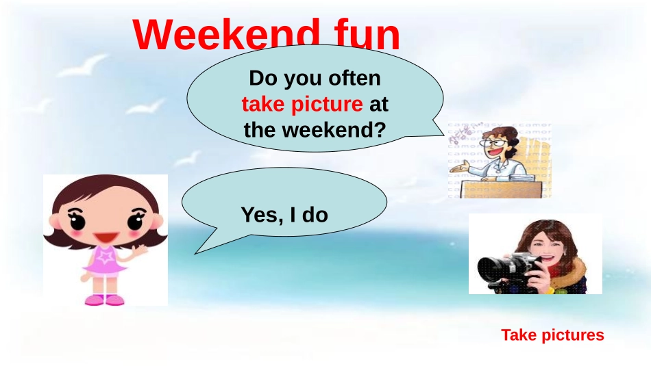 《Does he often play the violin?》Weekend PPT课件_第2页