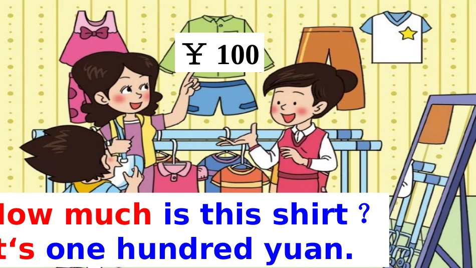 《How much is this shirt?》Shopping PPT课件_第3页