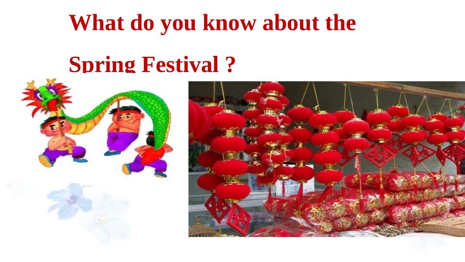《We visit relatives and friends》Spring Festival PPT课件_第2页