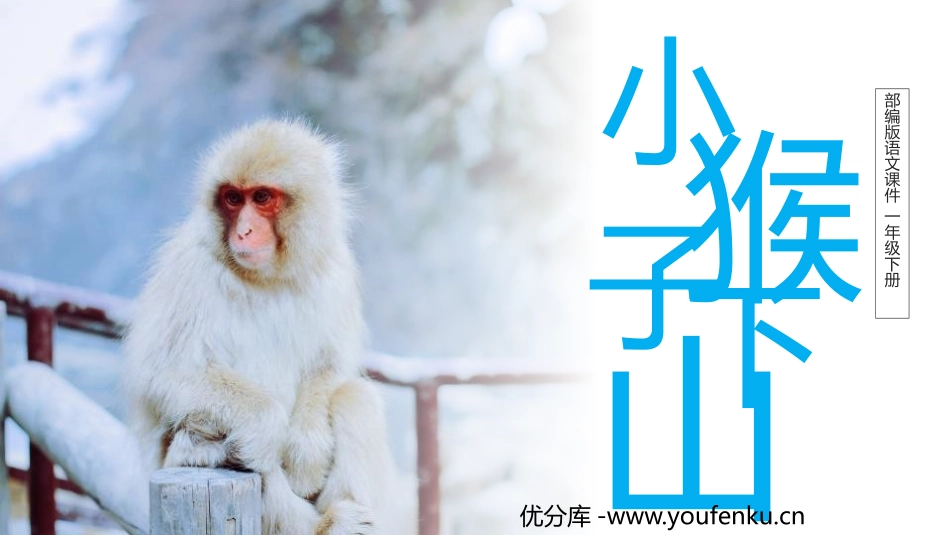 《小猴子下山》PPT课件[部编版一年级语文下册]_第1页