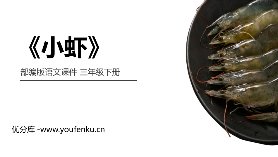 《小虾》PPT课件[部编版三年级语文下册]_第1页