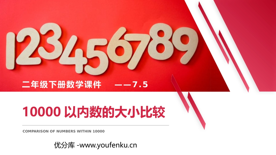 《10000以内数的大小比较》PPT课件[人教版二年级数学]_第1页