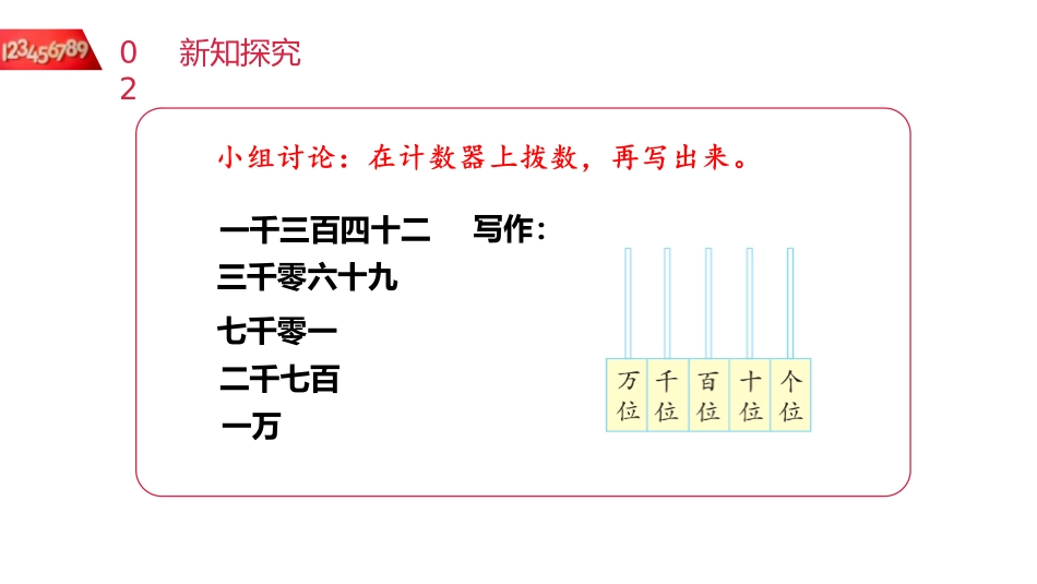 《10000以内数的写法》PPT课件[人教版二年级数学下册]_第3页