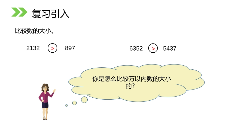 第一单元 大数的认识《亿以内数的大小比较》PPT课件_第2页