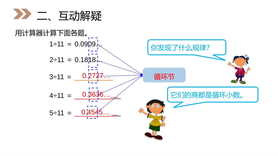 第三单元 小数除法《用计算器探索规律》PPT课件_第3页
