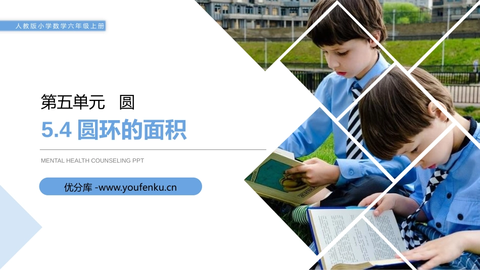 第五单元 圆《圆环的面积》PPT课件[人教版六年级数学]_第1页