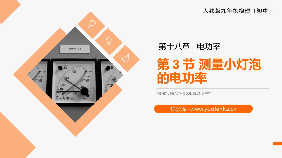 《测量小灯泡的电功率》PPT课件[人教版九年级物理]_第1页
