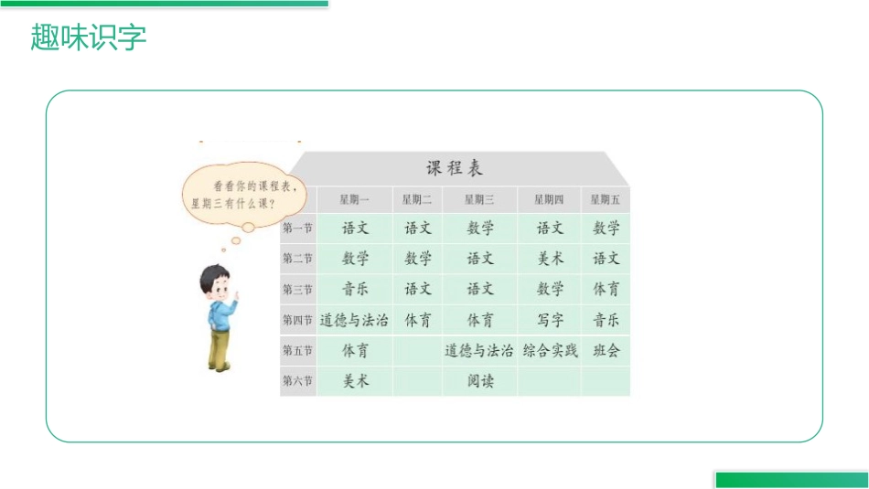 《语文园地二》PPT课件[部编版一年级语文上册]_第3页