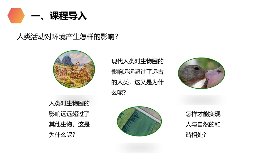 《分析人类活动对生态环境的影响》PPT精品课件[人教版七年级生物]_第2页