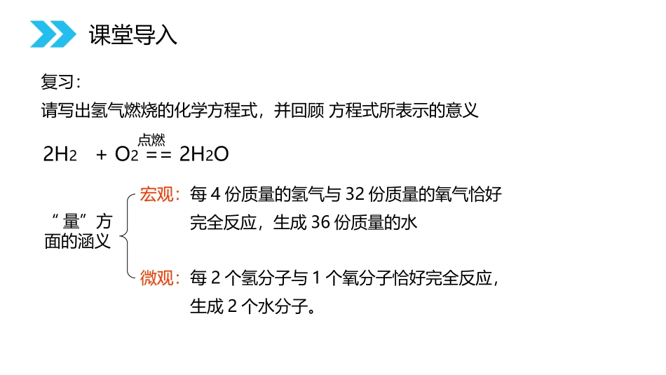 《利用化学方程式的简单计算》PPT精品课件[人教版九年级化学]_第2页