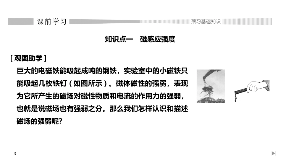 《磁感应强度　磁通量》PPT课件[人教版高中物理必修三]_第3页
