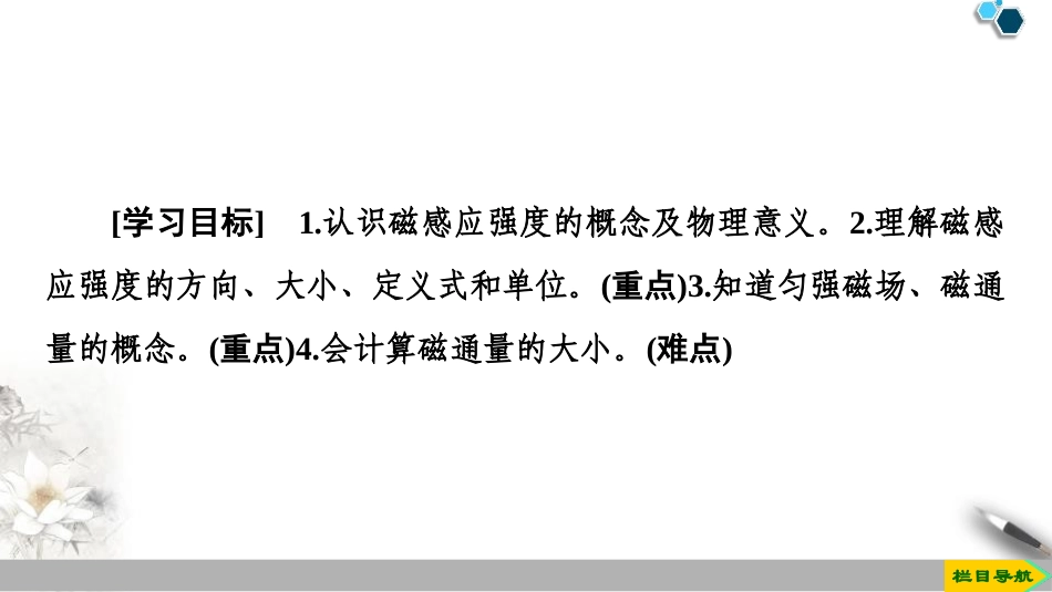 《磁感应强度　磁通量》PPT教学课件[人教版高中物理必修三]_第2页