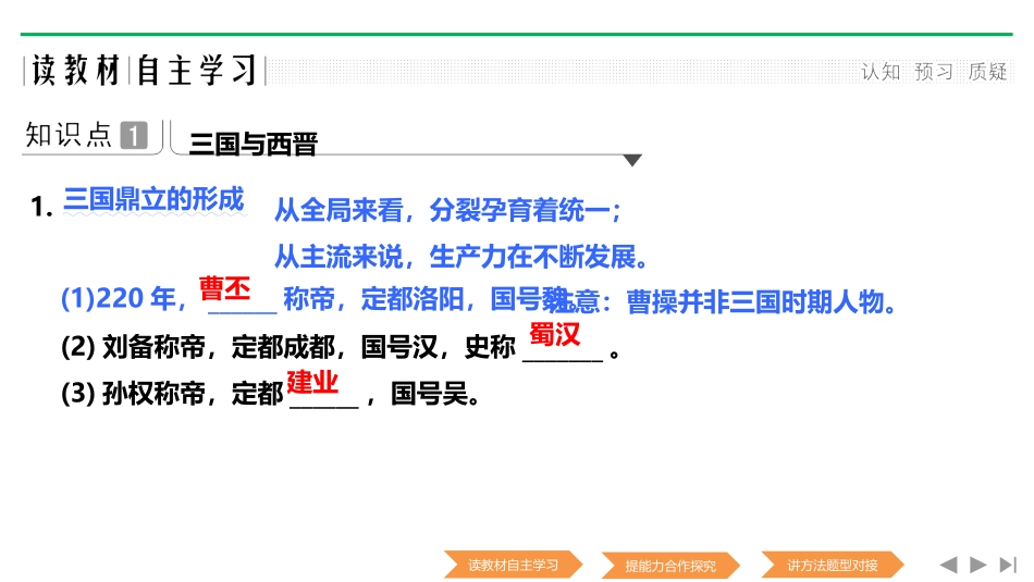 《三国两晋南北朝的政权更迭与民族交融》PPT免费课件_第3页
