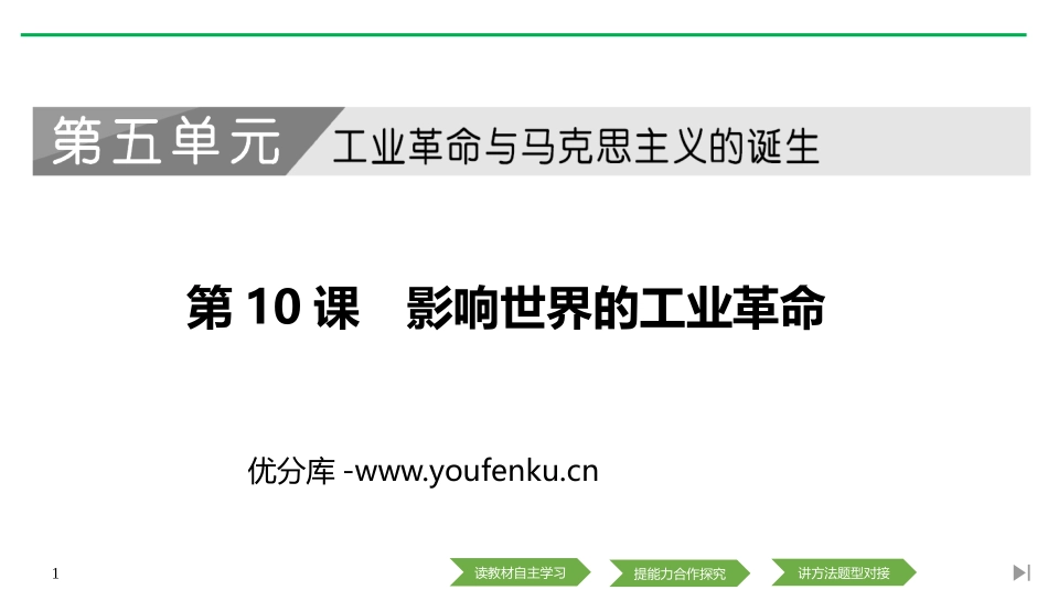 《影响世界的工业XXX》PPT课件[统编版中外历史纲要下册]_第1页