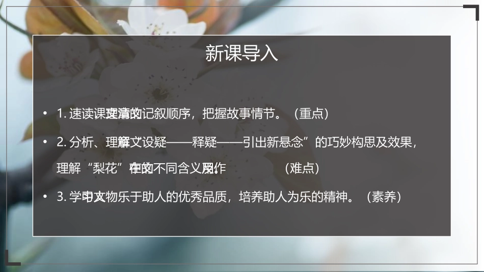《驿路梨花》PPT精品课件[部编版七年级语文下册]_第3页