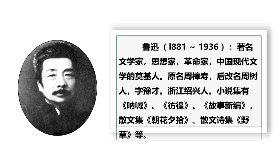 《故乡》PPT优质课件[部编版九年级语文上册]_第3页