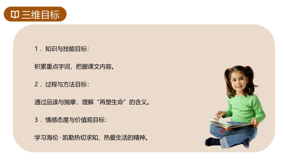 《再塑生命的人》PPT优秀课件[部编版七年级语文上册]_第2页