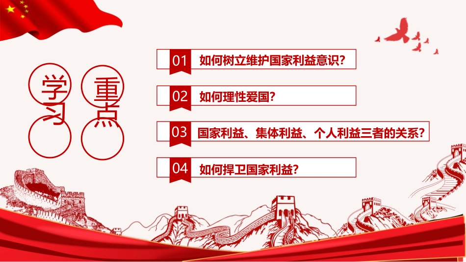 《坚持国家利益至上》PPT免费课件[八年级道德与法治上册]_第2页