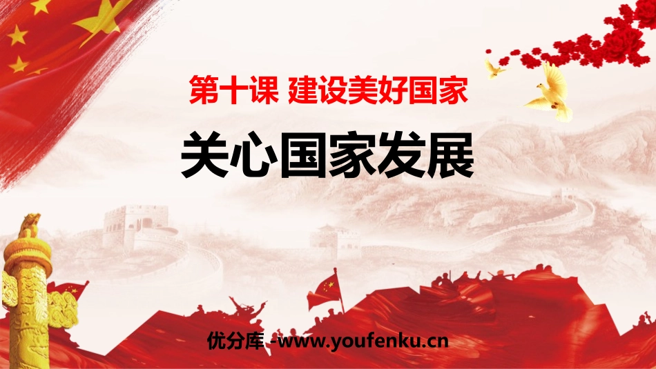 《关心国家发展》PPT课件[八年级道德与法治上册]_第1页