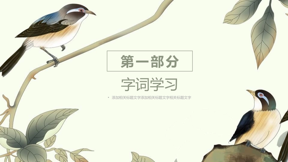 《鸟的天堂》PPT优秀课件[部编版五年级语文上册]_第3页