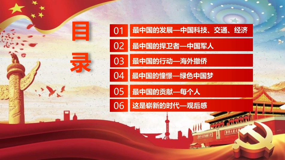 《厉害了,我的国》PPT班会课件[德育主题班会PPT]_第2页