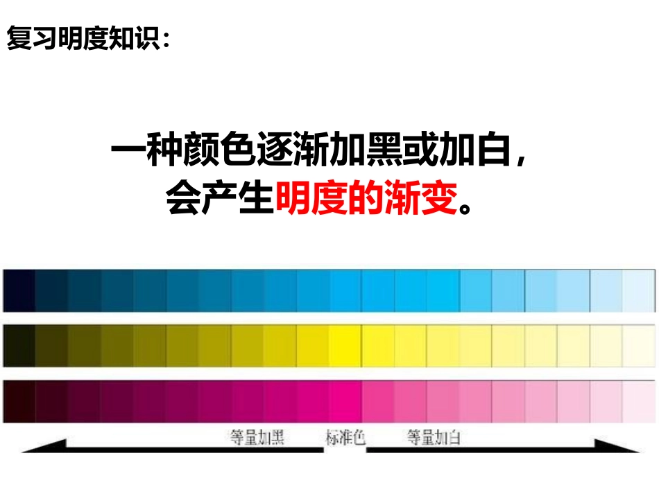 《色彩的渐变》PPT免费课件[四年级美术下册]_第2页