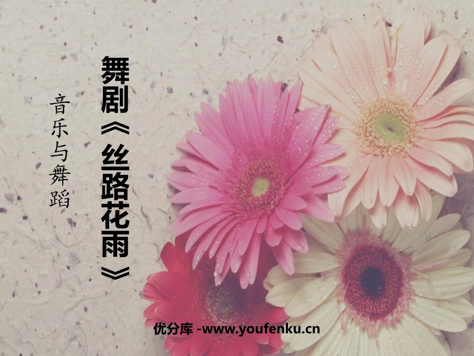 《丝路花雨》PPT教学课件[九年级音乐上册]_第1页