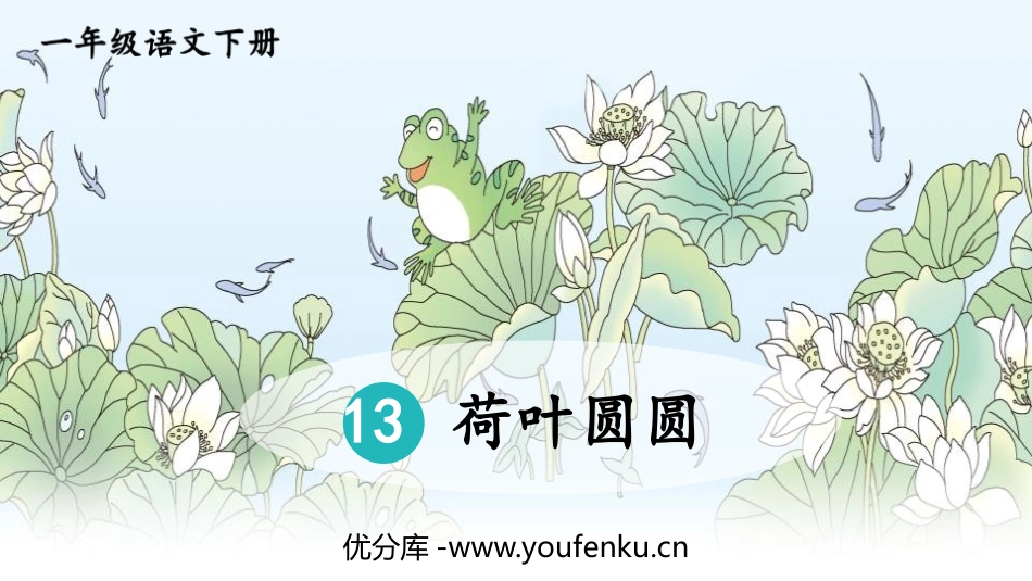 《荷叶圆圆》PPT免费课件[部编版一年级语文下册]_第1页