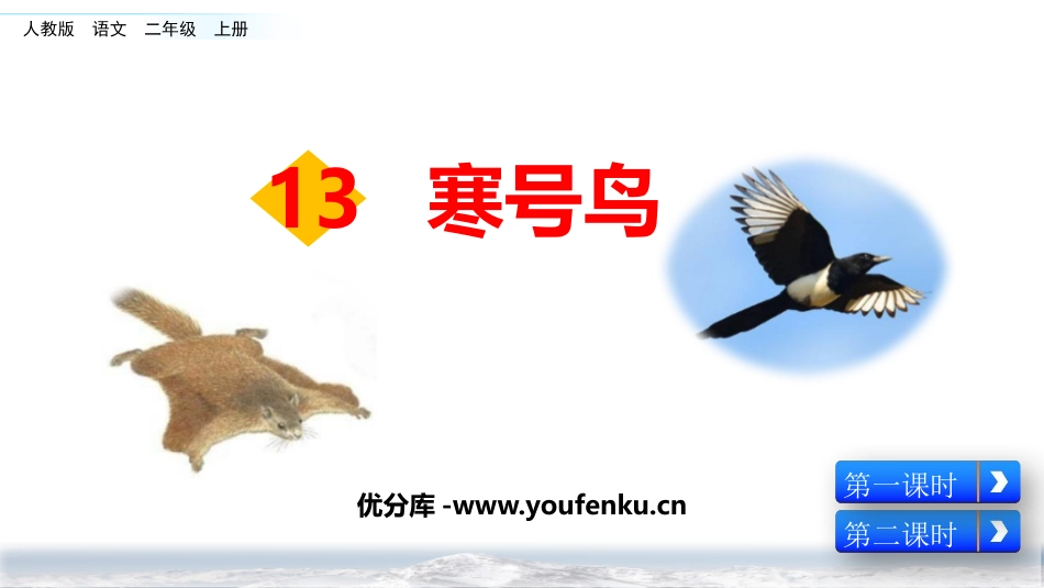 《寒号鸟》PPT教学课件[部编版二年级语文上册]_第1页