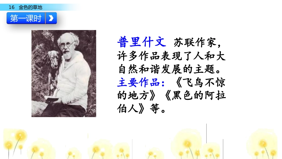 《金色的草地》PPT优秀课件[部编版三年级语文上册]_第3页