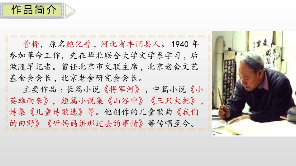 《小英雄雨来》PPT优质课件[部编版四年级语文下册]_第2页